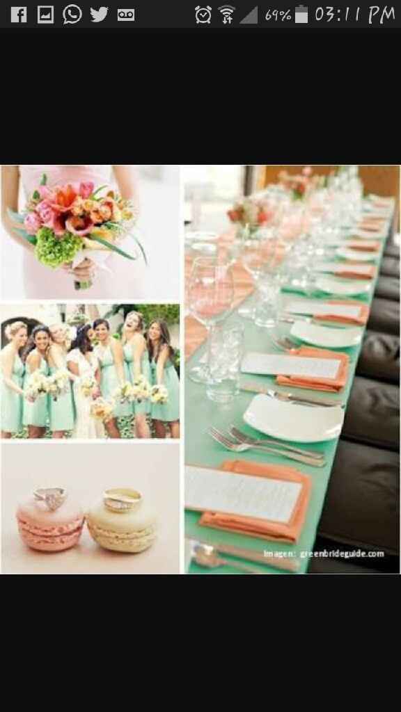 ¡ayuda! ¿cómo saben cuál es el color ideal para toda la fiesta y damas? - 9