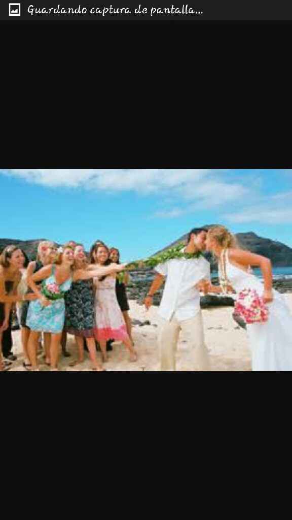 Boda estilo hawaiano - 12
