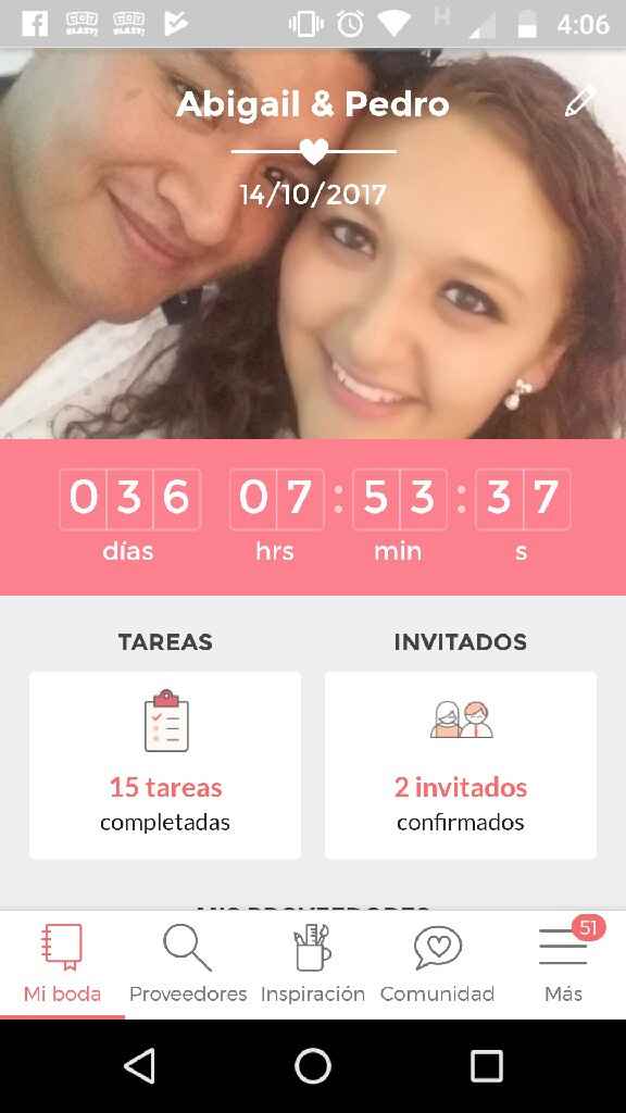  a 36 días y estos son los avances de la despedida de soltera parte 1 - 1