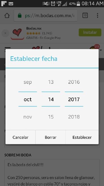S.o.s.  administradoras!! Cambio de fecha  - 1