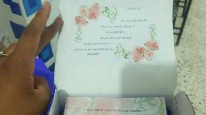 Las cajitas de las damas de honor - 2