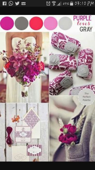 ¡ayuda! ¿cómo saben cuál es el color ideal para toda la fiesta y damas? - 1