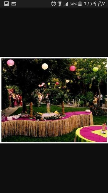 Boda estilo hawaiano - 3