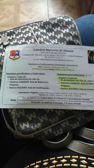 Confirmaciones en la cdmx - 1