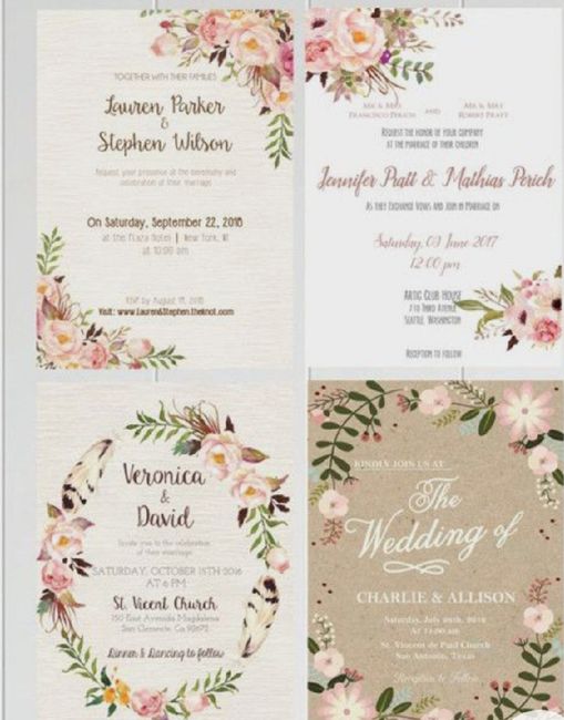 Ideas de invitaciones 6