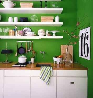 VERDE CON BLANCO