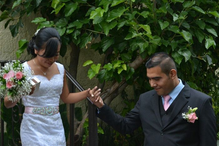  Fotos de parejas el día de su boda 💕💜😍 - 1