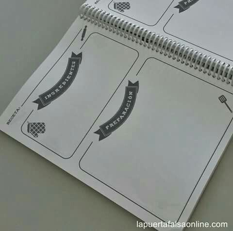  Libro de recetas. - 3