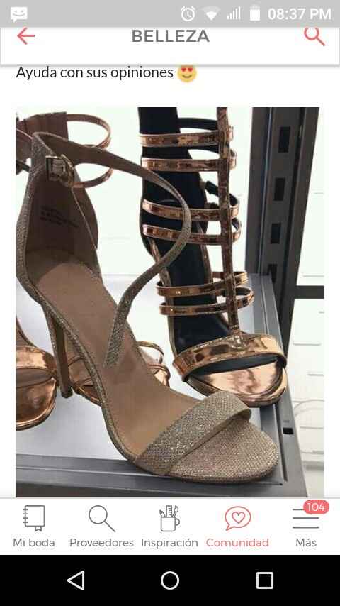  y las zapatillas.... Cuáles eligió? - 1