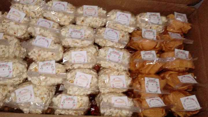 Palomitas en la boda 🍥 - 1