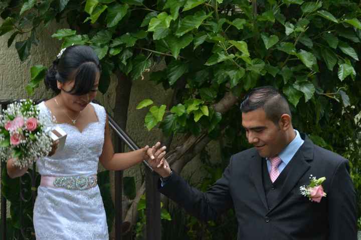  Fotos de parejas el día de su boda 💕💜😍 - 1