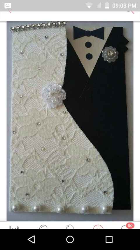 Mis invitaciones Hechas por mi, segunda parte y "espero que sea la última" - 1