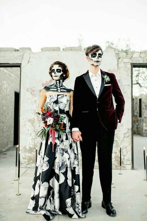 Novios catrines 💀 - 7