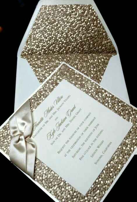 Invitaciones brillosas - 8