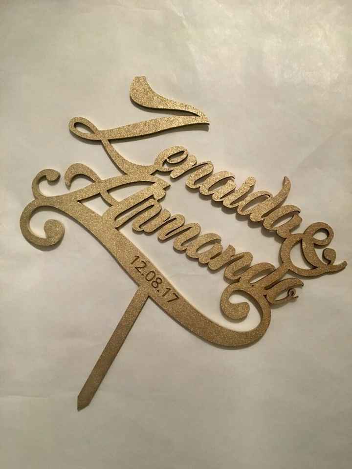 Cake topper - 1