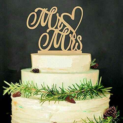 Cake topper inspiración z&a - 10