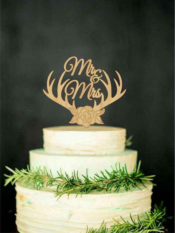 Cake topper inspiración z&a - 15