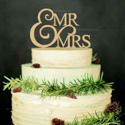 Cake topper inspiración z&a - 16