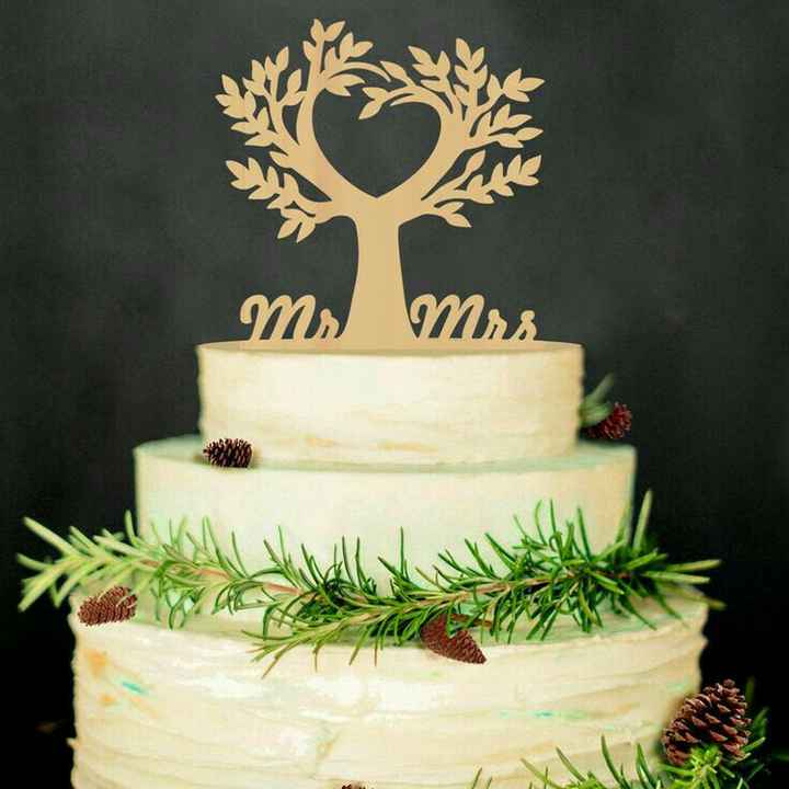 Cake topper inspiración z&a - 25