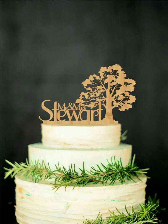 Cake topper inspiración z&a - 27