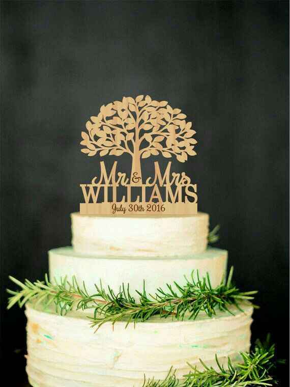 Cake topper inspiración z&a - 29