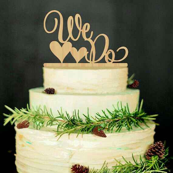 Cake topper inspiración z&a - 33