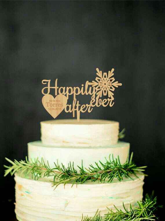 Cake topper inspiración z&a - 43