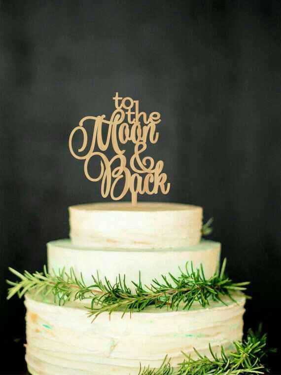 Cake topper inspiración z&a - 46