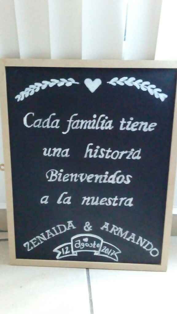 Letreros de bienvenida - 1
