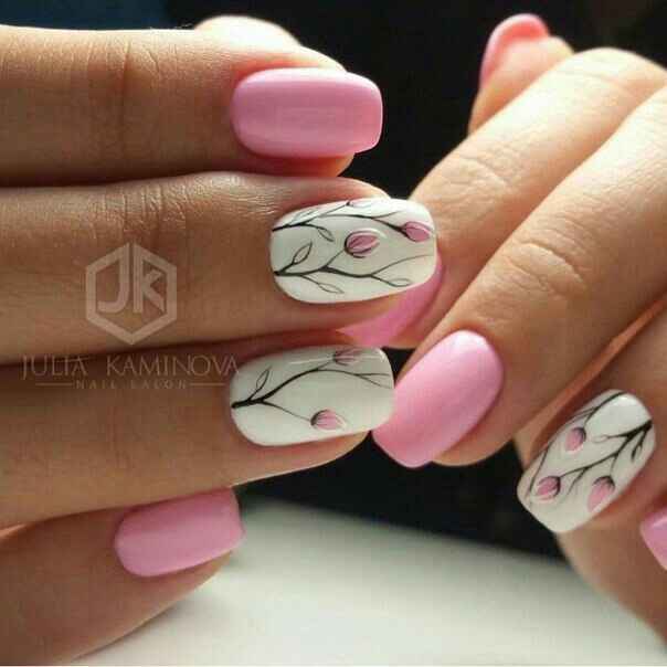  Uñas con flores - 2