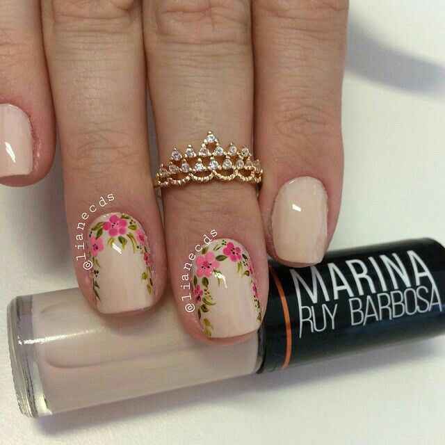  Uñas con flores - 10
