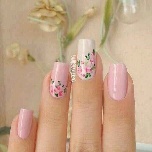  Uñas con flores - 11