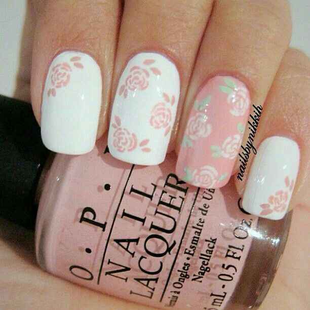  Uñas con flores - 17