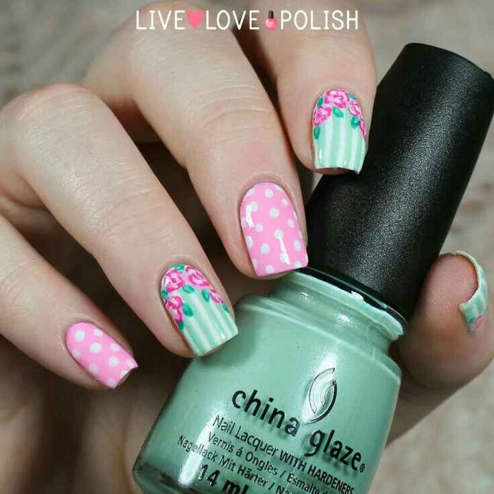  Uñas con flores - 22