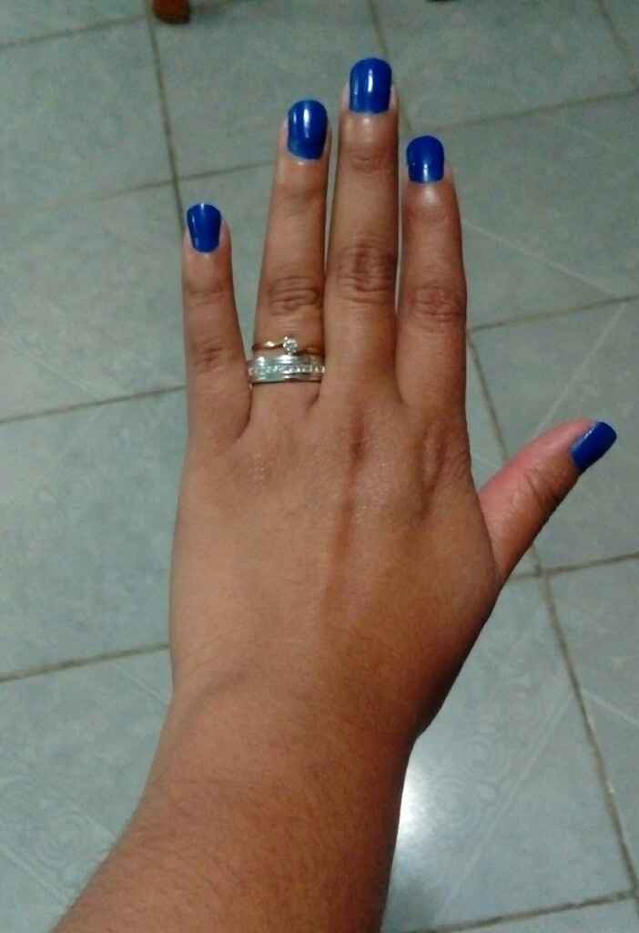  La manera correcta de usar tu anillo de compromiso y el de boda - 1