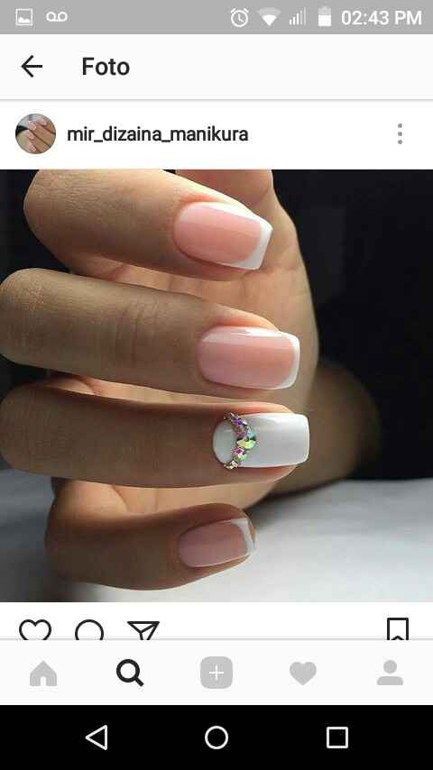  Uñas blancas 💅 - 2