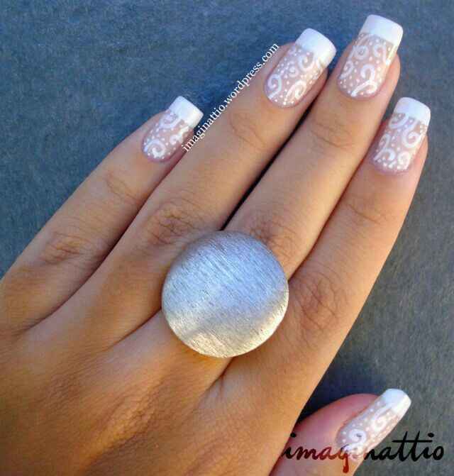  Uñas blancas 💅 - 4