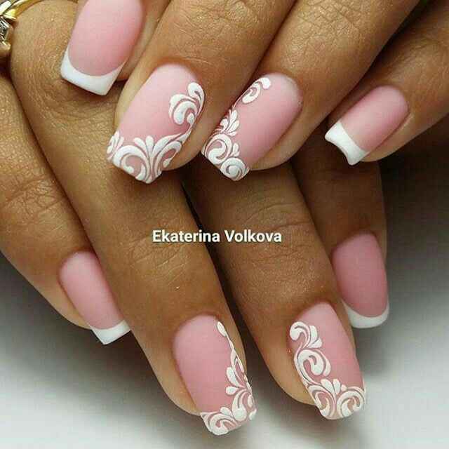  Uñas blancas 💅 - 35