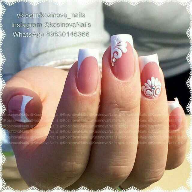  Uñas blancas 💅 - 40