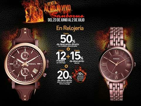 Descuentos en relojería - 2