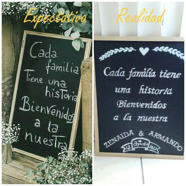 Pizarra de bienvenida diy 📏✂ - 6