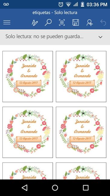 Practicando modelos de invitaciones 2