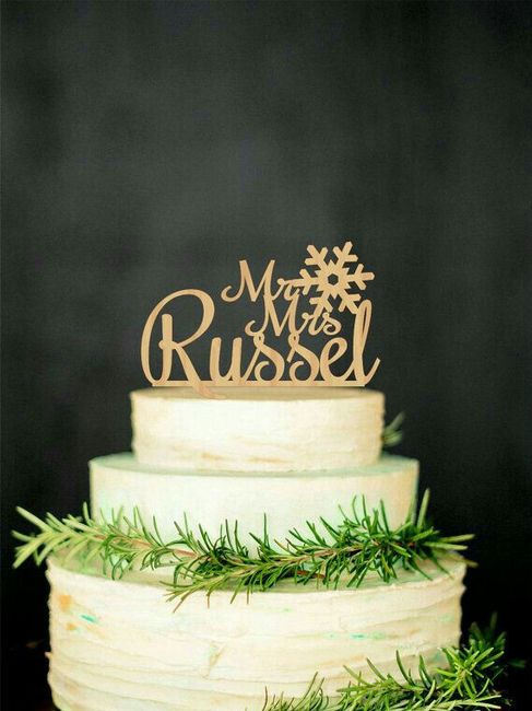 Cake topper inspiración z&a - 23