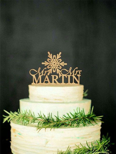 Cake topper inspiración z&a - 24
