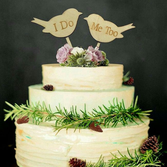 Cake topper inspiración z&a - 35