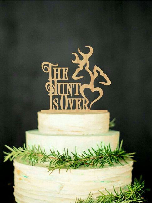 Cake topper inspiración z&a - 50