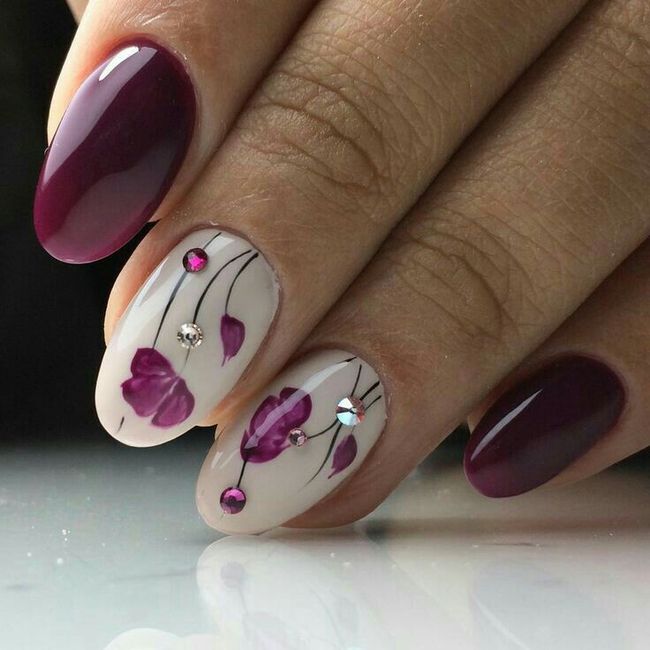  Uñas con flores - 3
