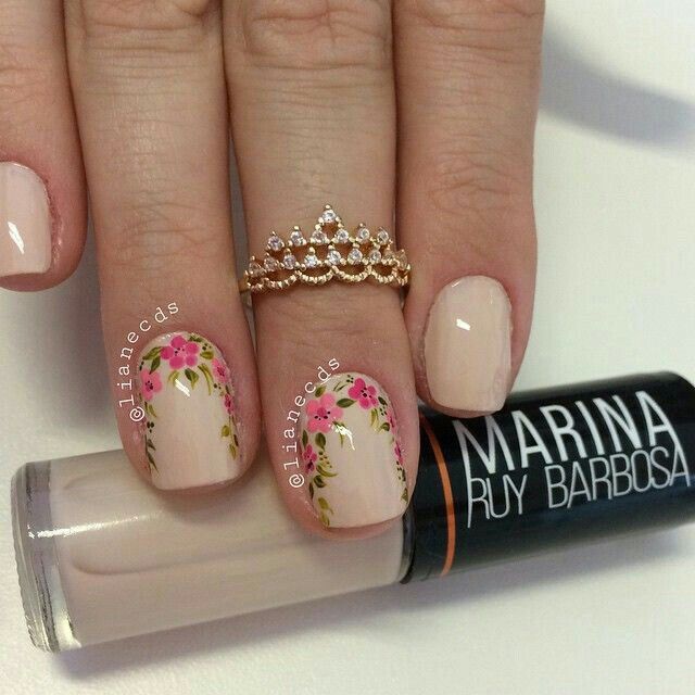  Uñas con flores - 10