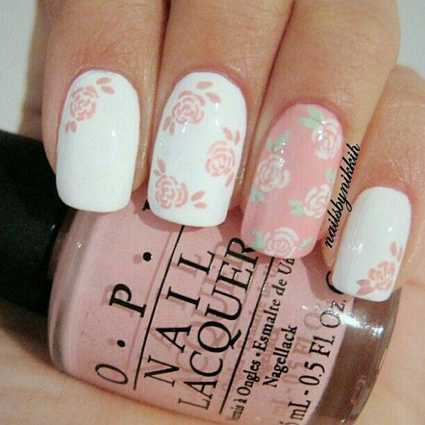  Uñas con flores - 17