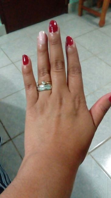  Argolla de matrimonio + Anillo de Compromiso - 1